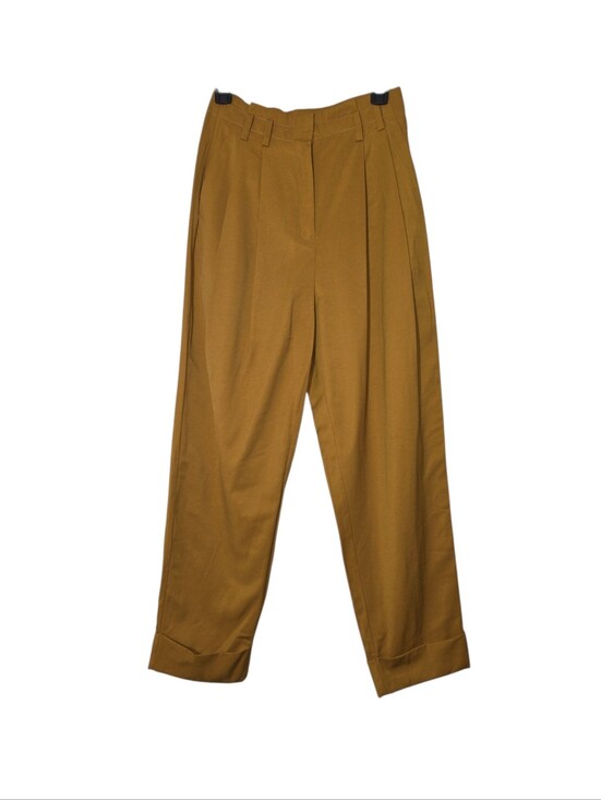 Elizabeth and James Pants - Elizabeth and James Pleated High Waist Cuffed Trousers Size 6